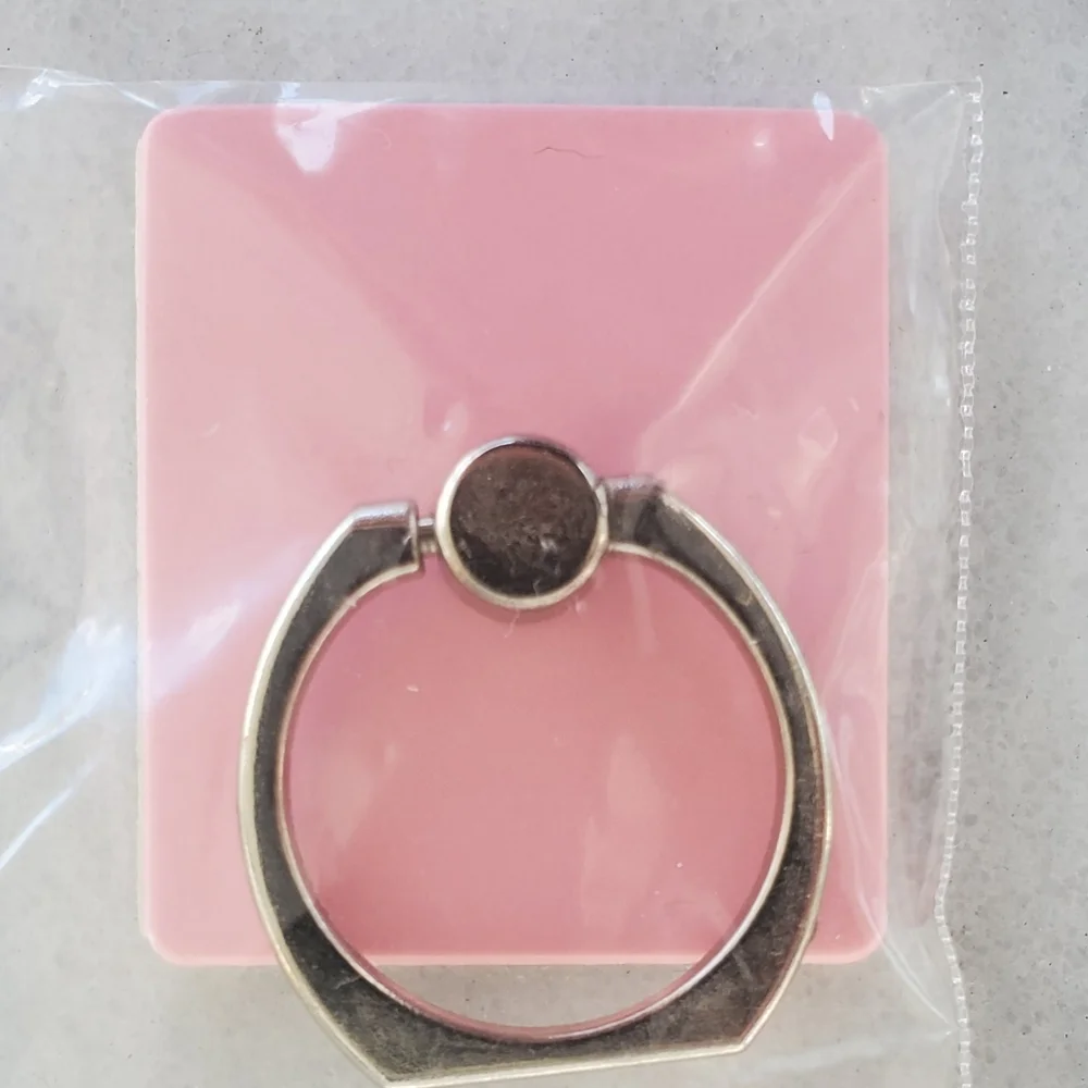 ♥️ 4 for $25 ♥️ #AA New Phone Ring Holder Stand Pink Rotating 360 Clip